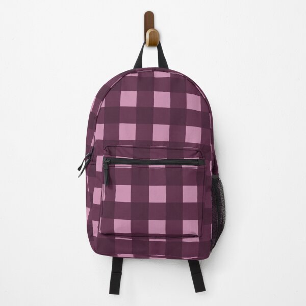 Item preview, Traditional Japanese Vintage Gingham Plaid Koushi Pattern in Purple designed and sold by Charredsky.