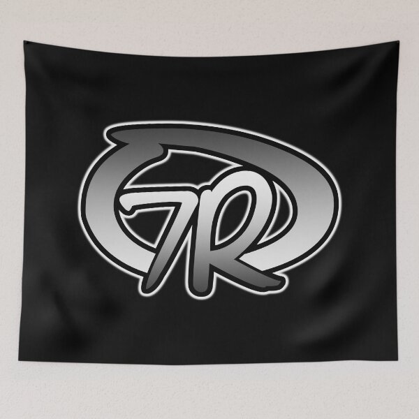 Item preview, 7Rock Logo B&W on Black designed and sold by 7Rock.