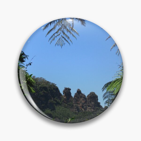 Item preview, "The Three Sisters", Katoomba - Viewed from the Jamison Valley  designed and sold by Marilyn Harris.