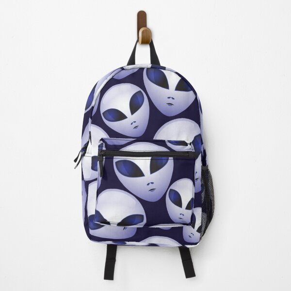 Item preview, Space Alien Aliens Area 51 Grey Greys Gray Grays in Blue Pattern designed and sold by Spaceshipsells.