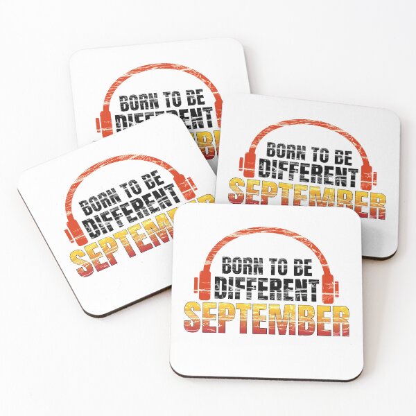 Item preview, Music lovers birthday gifts - September born to be different designed and sold by PlusAdore.