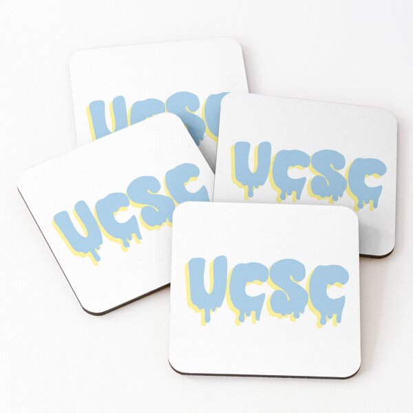 Item preview, UC Santa Cruz Drippy Font designed and sold by stcklr4stickers.
