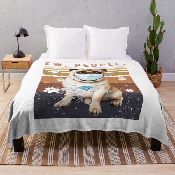 Item preview, Retro Vintage Ew People Dog Pug designed and sold by Thierry726.