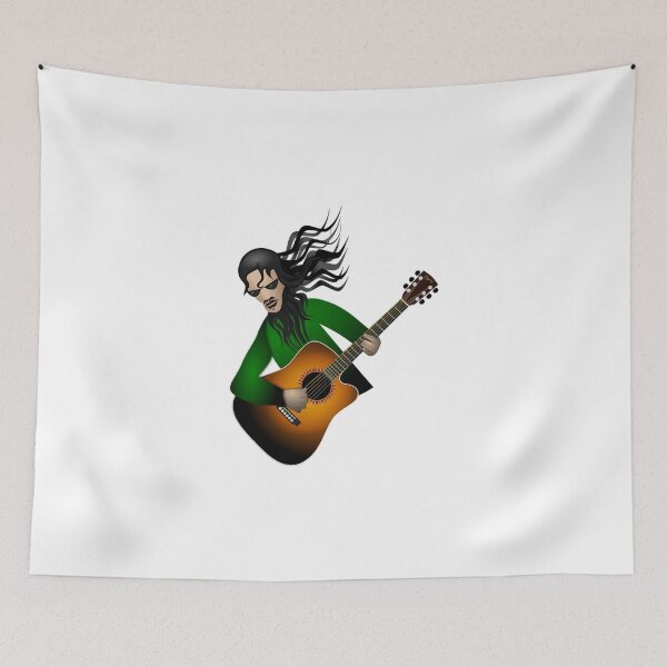 Aperçu de l'œuvre Cool Guy jouant de la guitare créée et vendue par Seopdesigns.
