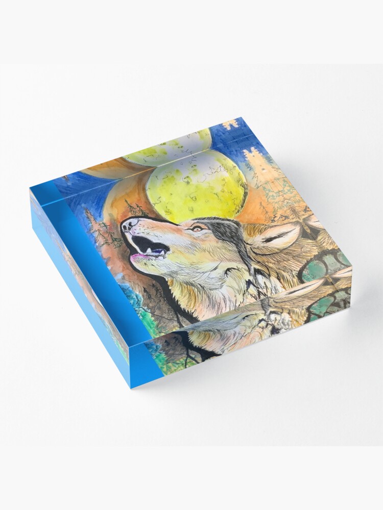 Alternate view of A Voice of Nature Acrylic Block