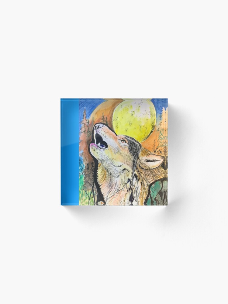 Alternate view of A Voice of Nature Acrylic Block