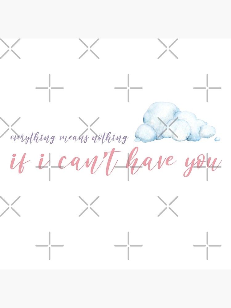 If I Can't Have You Lyrics - Shawn Mendes Poster for Sale by