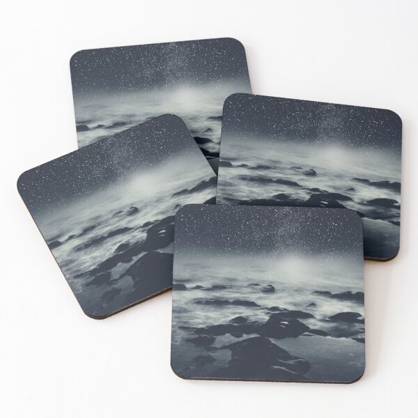 Item preview, Stardust Ocean - Atlantic at night with Milky Way designed and sold by Dyrk Wyst Redbubble Shop.