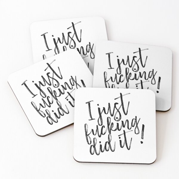 Item preview, I just fucking did it!  designed and sold by GraphicBeauty.