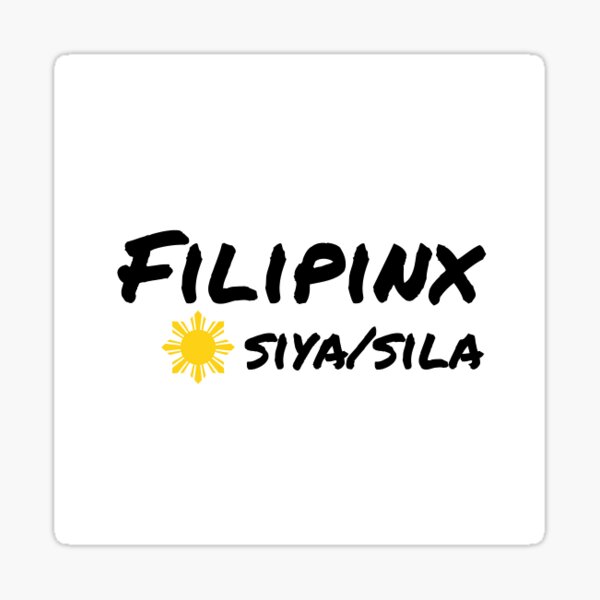 Filipinx siya/sila Sticker