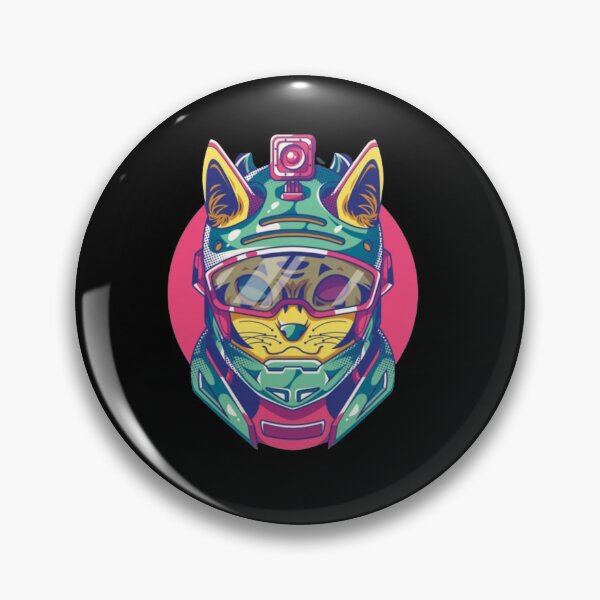 Item preview, Cyberpunk cat designed and sold by Rakos-Merch.