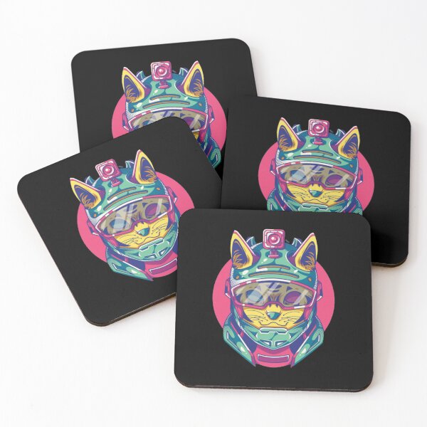 Item preview, Cyberpunk cat designed and sold by Rakos-Merch.