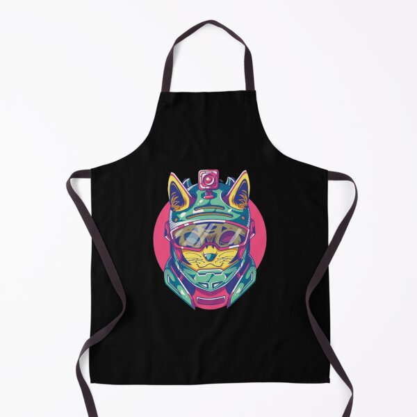 Item preview, Cyberpunk cat designed and sold by Rakos-Merch.