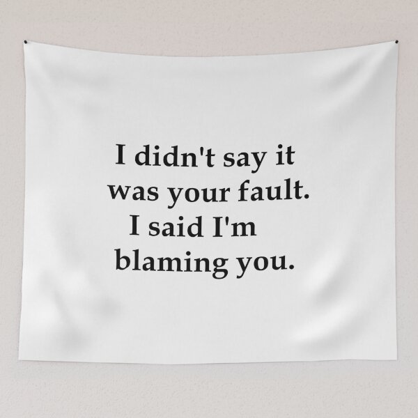 Item preview, Not Your Fault designed and sold by LaughingGryphon.