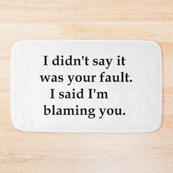 Item preview, Not Your Fault designed and sold by LaughingGryphon.