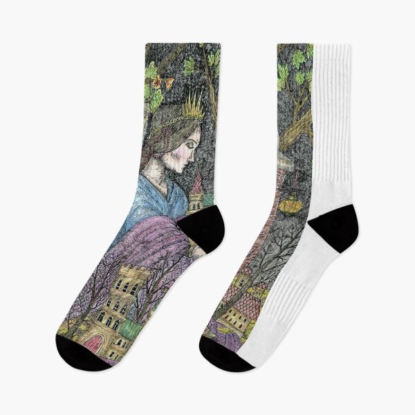 Item preview,  Beautiful girl in the old garden. designed and sold by Yovin11.