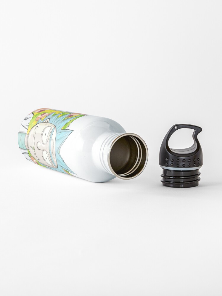 Alternate view of Rick and Morty - Plumbus Portal Rick Water Bottle