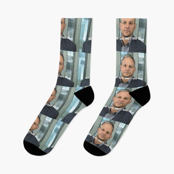 Item preview, Brett Sutton Chief Health Officer Victoria graphic saying, "Stay safe, Brett said so"  designed and sold by spooks draws.