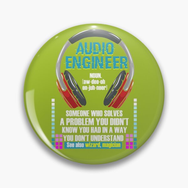 Artikelvorschau, Audio Engineer Definition | Sound Guy Audiophile entworfen und verkauft von Dancing Dolphin Crafts.