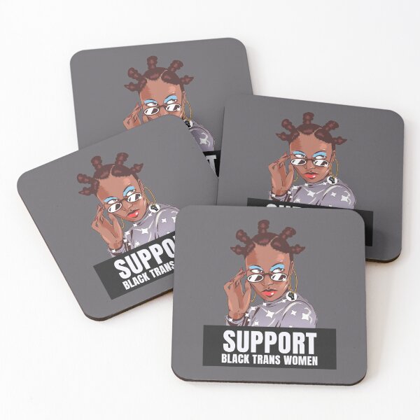 Aperçu de l'œuvre Soutenir Black Trans Woman créée et vendue par PrintbyPatty.