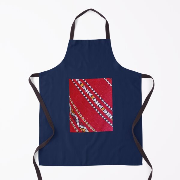 Item preview, SEMARA 12 carpet Morocco Berber crafts tradition blue red pattern wool woven decoration designed and sold by dragonemma.