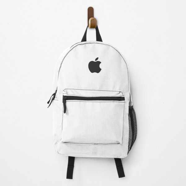 apple logo backpack