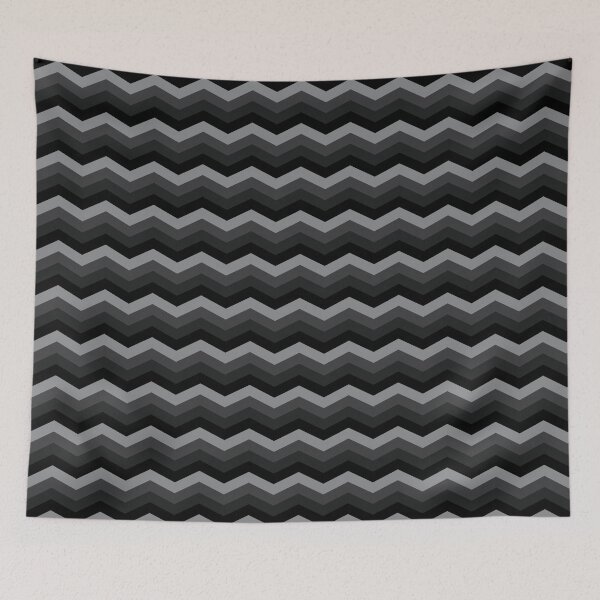 Item preview, Black Chevron design - Shades of Black designed and sold by DeVastra.