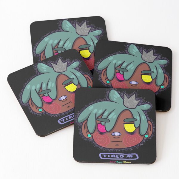 Item preview, tired af designed and sold by WolfRoyalXD.