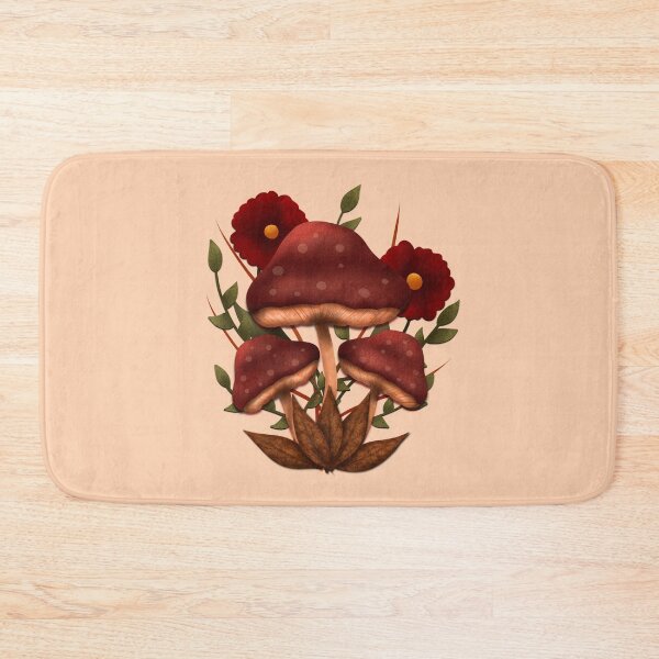 Item preview, Autumn Fall Cottage Mushroom 2 designed and sold by Dollydollys.