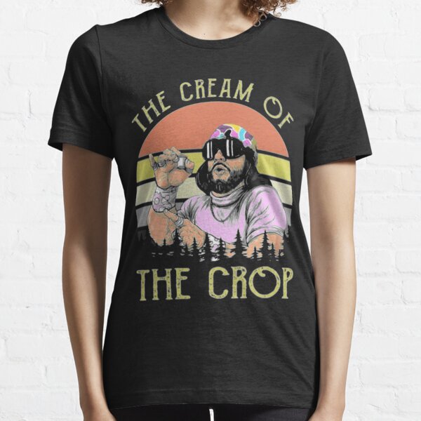 cream crop t shirt