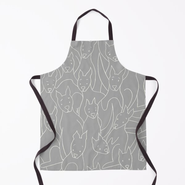 Kangaroos Australian design Apron