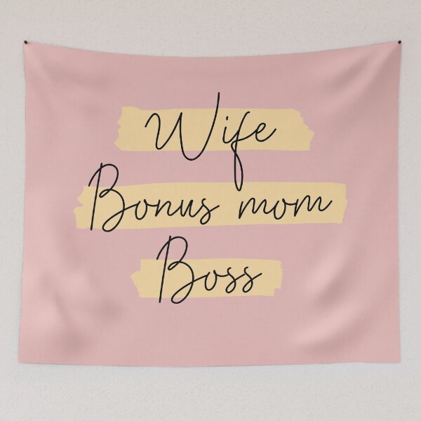 Item preview, Wife bonus mom boss designed and sold by JokeGysen.
