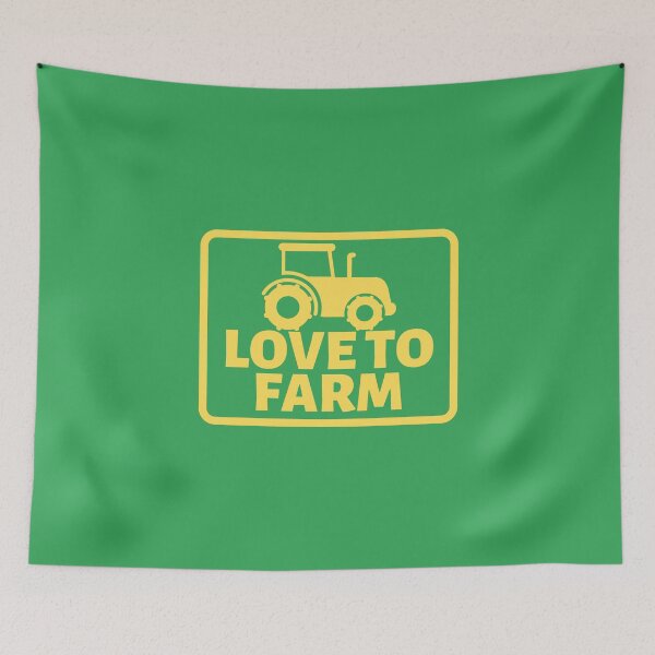 Item preview, Tractor LOVE TO FARM designed and sold by The-Gayborhood.