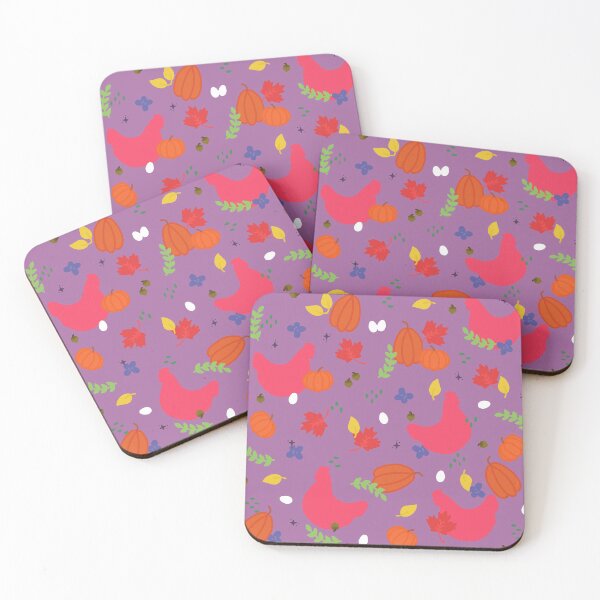 Item preview, Chicken Fall Pattern designed and sold by Rachael Martin.