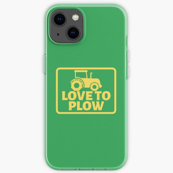 Traktor LIEBE ZU PFLUGEN iPhone Flexible Hülle