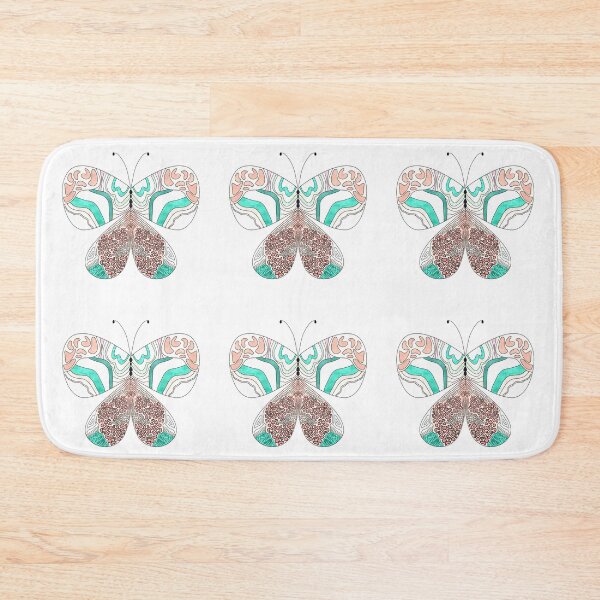Item preview, Pastel Multipattern Butterfly designed and sold by shopsunbrew.