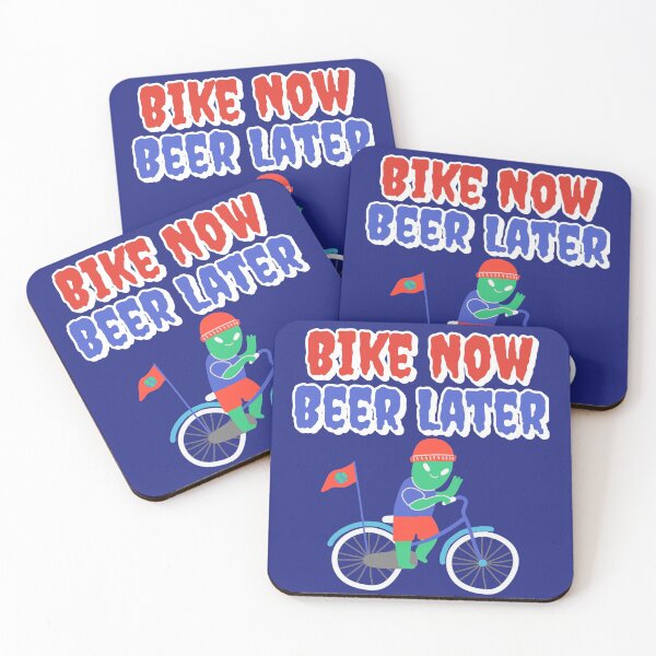 Item preview, Bike Now Beer Later designed and sold by themaskgod.