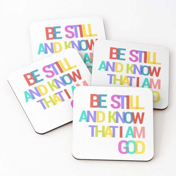 Item preview, Be still and know that I am God designed and sold by della95.