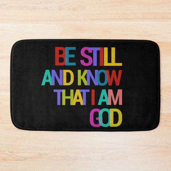Item preview, Be still and know that I am God designed and sold by della95.