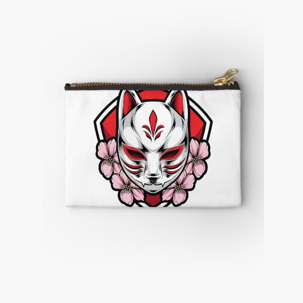 Item preview, Kitsune Mask With Sakura designed and sold by JTS STORE.