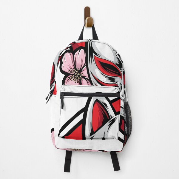 Item preview, Kitsune Mask With Sakura designed and sold by JTS STORE.