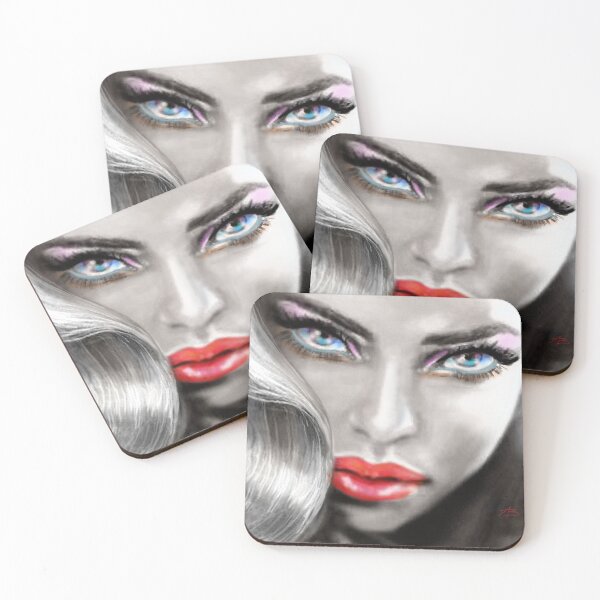 Item preview, Blue Eyes Sensual bw designed and sold by AngieBraun.