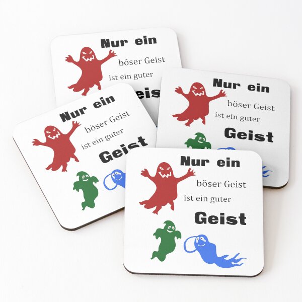 Artikelvorschau, Gute Geister haben schlechte Seite. entworfen und verkauft von Bodino.