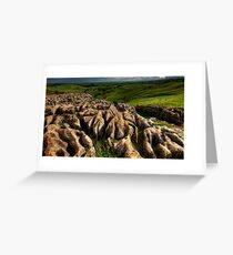 Malham Cove Views Greeting Card