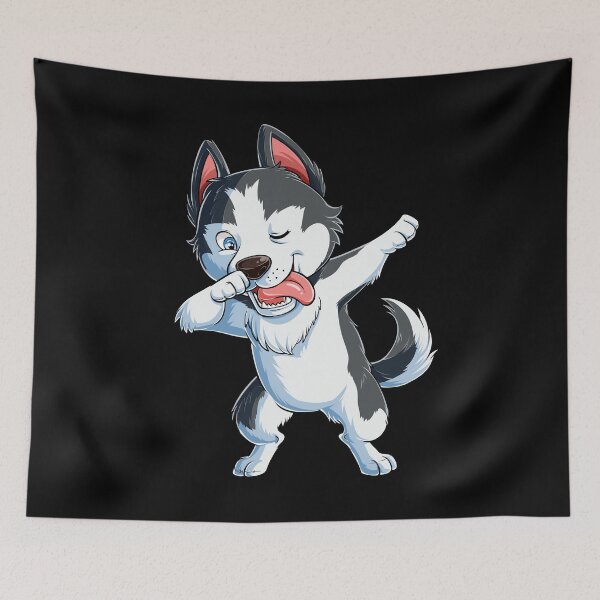 Item preview, Dabbing Siberian Husky Shirt for Boys Girls Kids Men Women Dog Lover Gifts designed and sold by LiqueGifts.