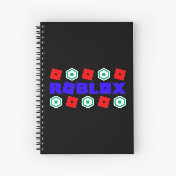Robux Spiral Notebooks Redbubble - roblox xbox gold robux qr codes