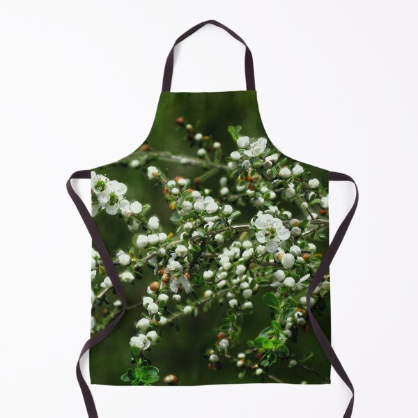 Item preview, Blossoms on Green - Leptospermum designed and sold by Marilyn Harris.