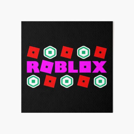 Roblox Got Robux Red Art Board Print By T Shirt Designs Redbubble - roblox blush accessory