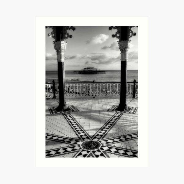 Bandstand Views Art Print