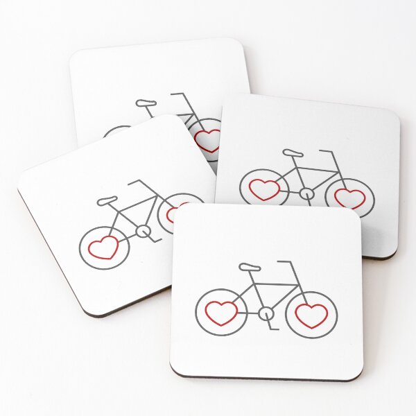 Item preview, Bicycle with heart shaped tires. designed and sold by TashaVector.
